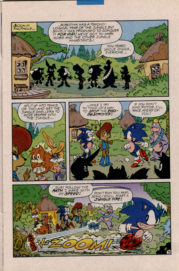 Sonic - Archie Adventure Series April 1997 Page 3